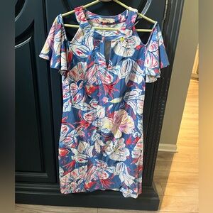 Blue Floral Dress from Aryeh